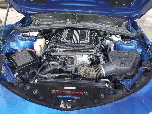 1G1FK1R69J0155769 - 2018 CHEVROLET CAMARO ZL1 蓝色 照片 11