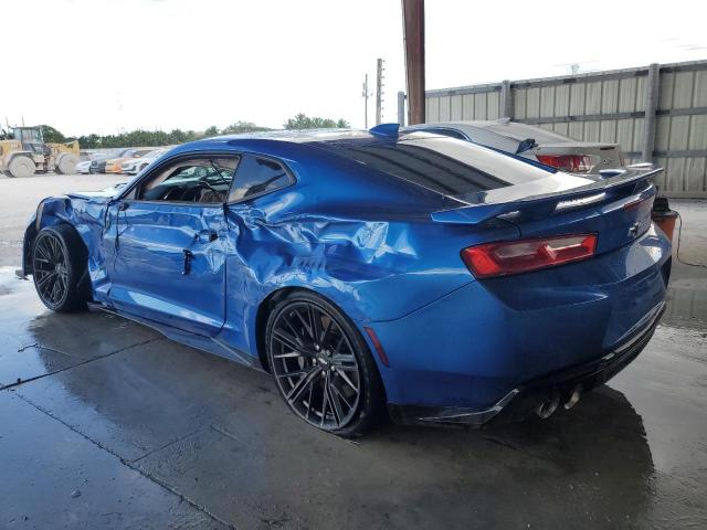 1G1FK1R69J0155769 - 2018 CHEVROLET CAMARO ZL1 蓝色 照片 2