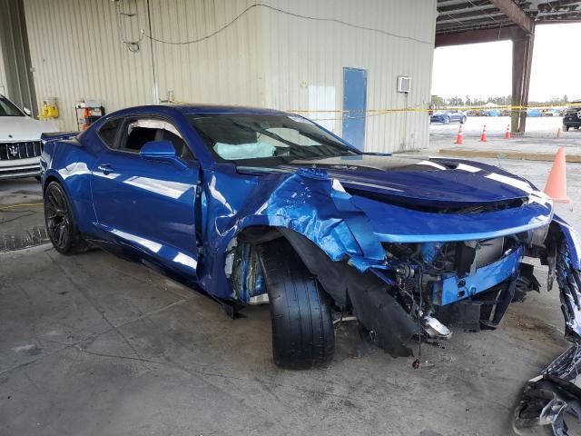 1G1FK1R69J0155769 - 2018 CHEVROLET CAMARO ZL1 蓝色 照片 4