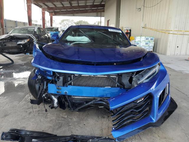 1G1FK1R69J0155769 - 2018 CHEVROLET CAMARO ZL1 蓝色 照片 5