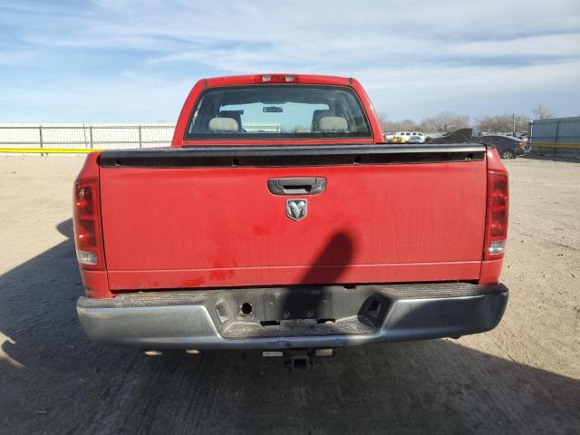 1D7HA18KX6J192581 - 2006 DODGE RAM 1500 ST RED photo 6