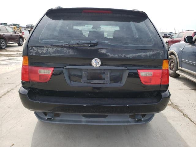 5UXFA53532LP43361 - 2002 BMW X5 3.0I BLACK photo 6