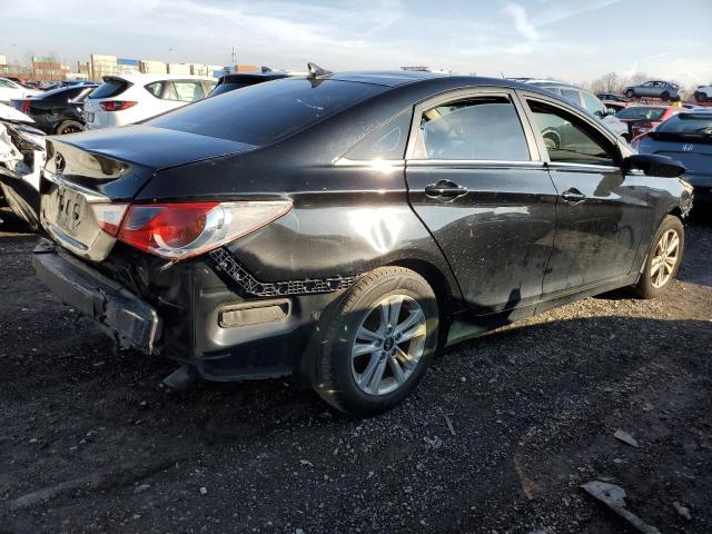 5NPEB4AC9BH257812 - 2011 HYUNDAI SONATA GLS BLACK photo 3