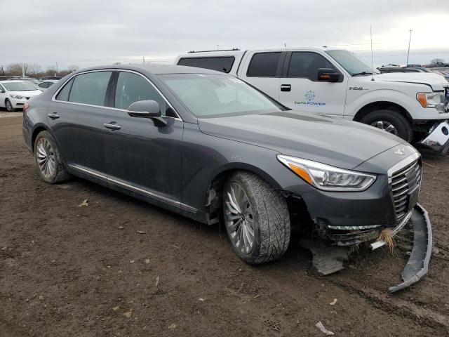 KMHG34JA2JU038355 - 2018 GENESIS G90 PREMIUM GRAY photo 4