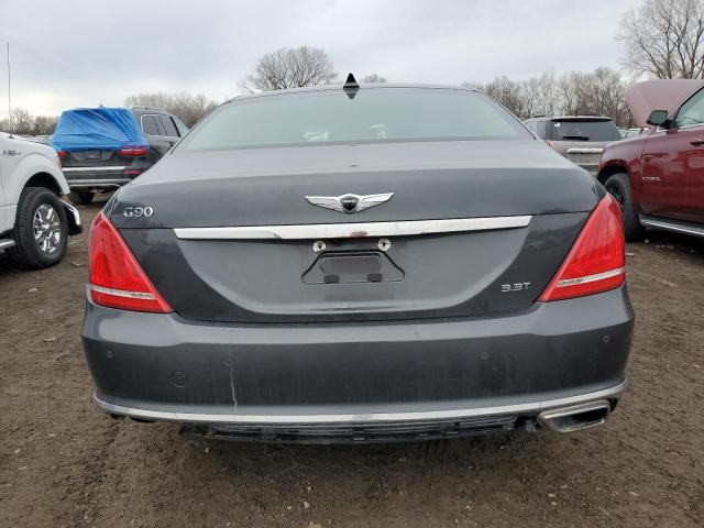 KMHG34JA2JU038355 - 2018 GENESIS G90 PREMIUM GRAY photo 6