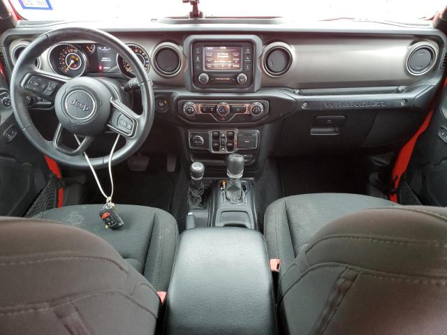 1C4HJXDG7LW335080 - 2020 JEEP WRANGLER U SPORT წითელი ფოტო 8