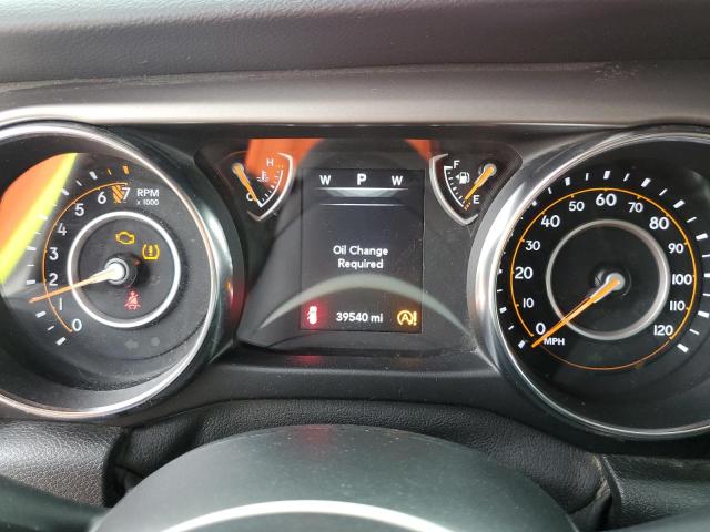 1C4HJXDG7LW335080 - 2020 JEEP WRANGLER U SPORT წითელი ფოტო 9