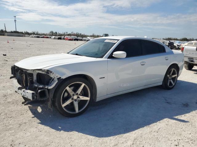 2C3CDXCT6HH572119 - 2017 DODGE CHARGER R/T WHITE photo 1
