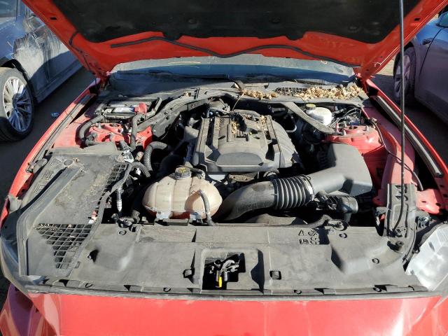 1FATP8UH0J5157142 - 2018 FORD MUSTANG RED photo 11