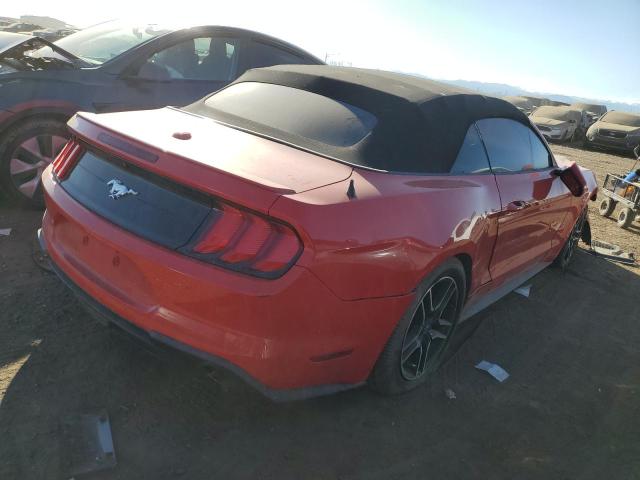 1FATP8UH0J5157142 - 2018 FORD MUSTANG RED photo 3