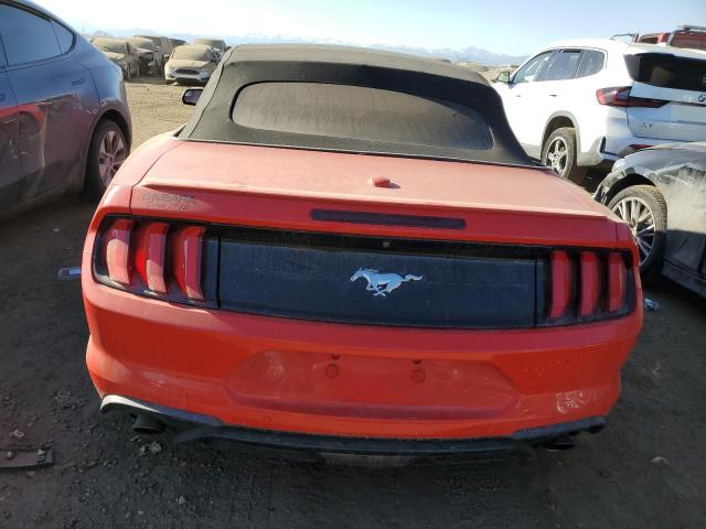 1FATP8UH0J5157142 - 2018 FORD MUSTANG RED photo 6