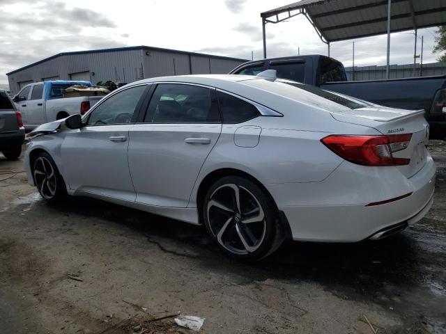 1HGCV1F33KA154612 - 2019 HONDA ACCORD SPORT WHITE photo 2