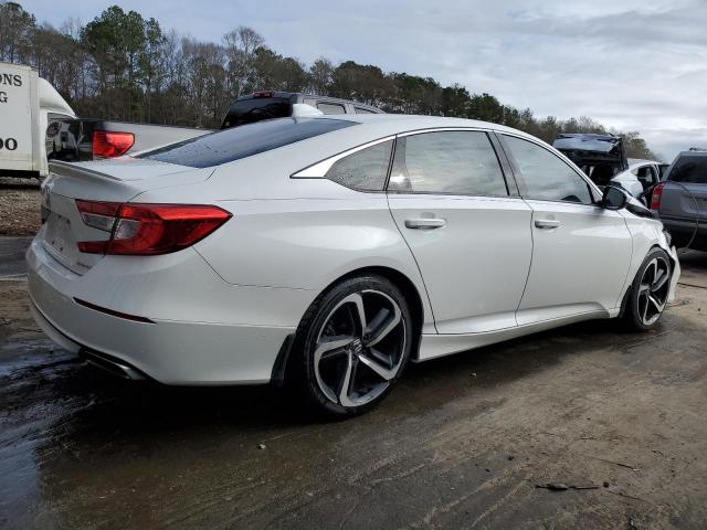 1HGCV1F33KA154612 - 2019 HONDA ACCORD SPORT WHITE photo 3