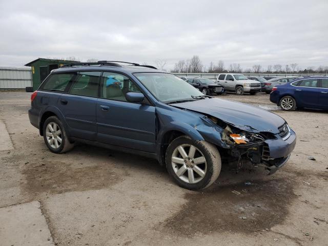 4S4BP62C167317361 - 2006 SUBARU LEGACY OUTBACK 2.5I LIMITED BLUE photo 4