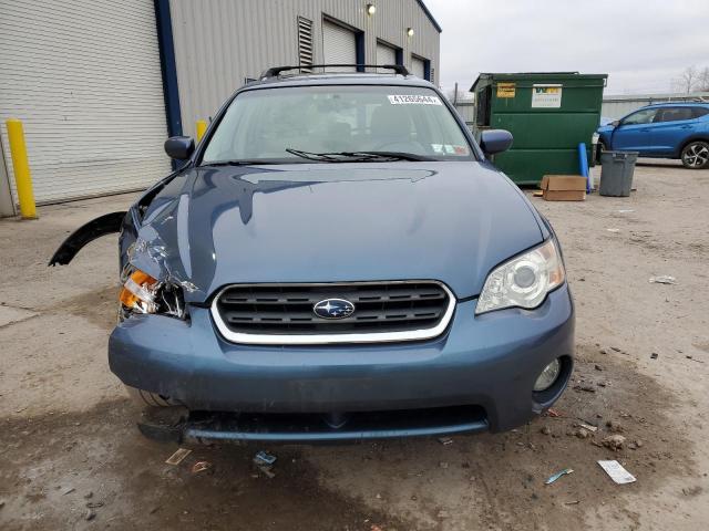 4S4BP62C167317361 - 2006 SUBARU LEGACY OUTBACK 2.5I LIMITED BLUE photo 5