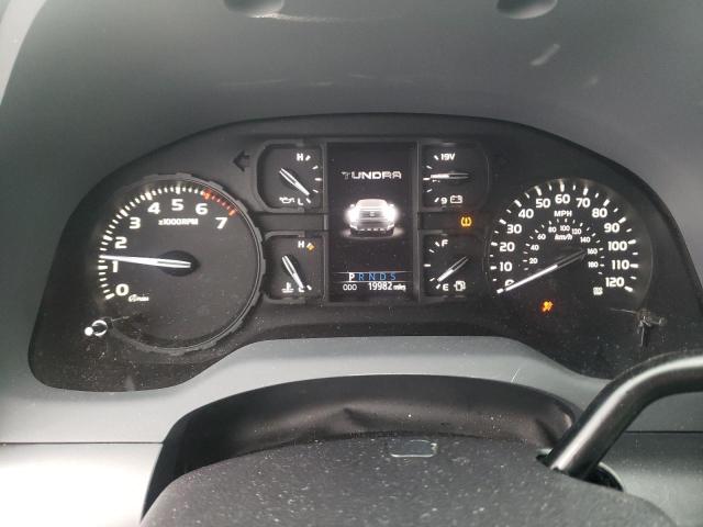 5TFRM5F13KX139221 - 2019 TOYOTA TUNDRA DOUBLE CAB SR/SR5 BLACK photo 9