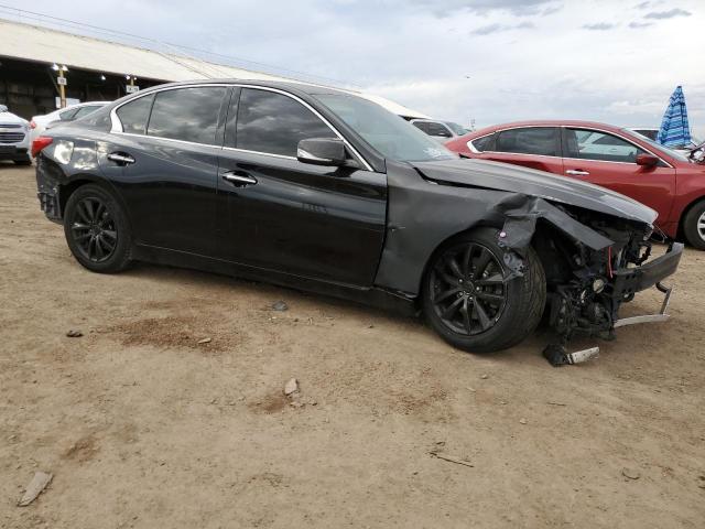 JN1AV7AP1FM790777 - 2015 INFINITI Q50 HYBRID PREMIUM BLACK photo 4