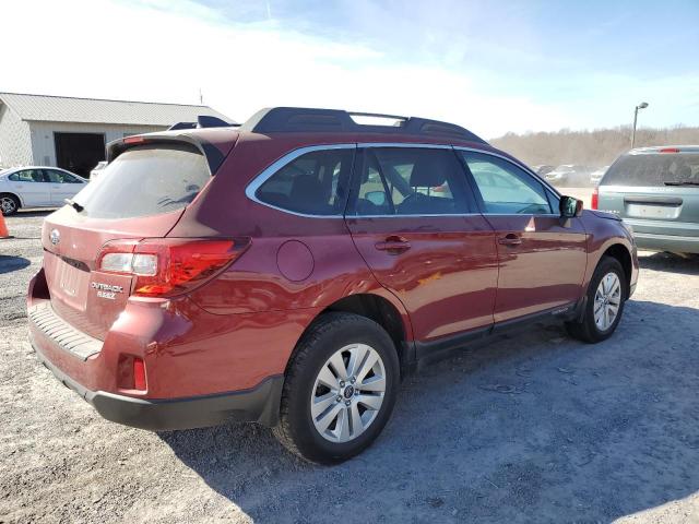 4S4BSACC0H3221909 - 2017 SUBARU OUTBACK 2. MAROON photo 3