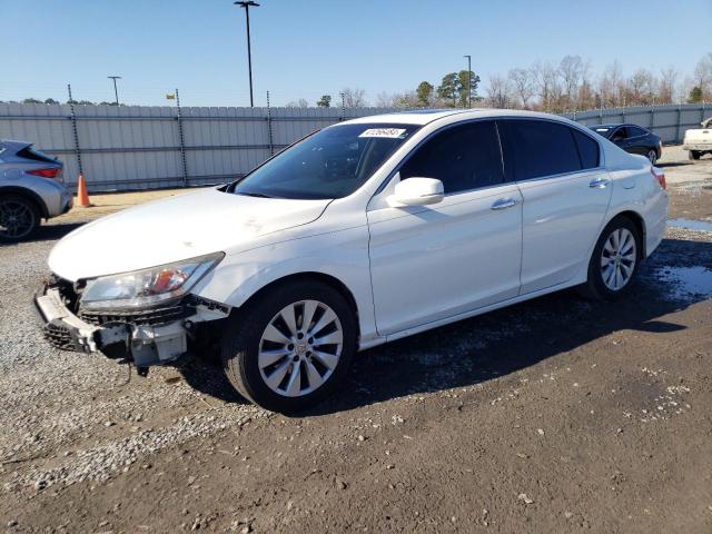 1HGCR3F96DA032768 - 2013 HONDA ACCORD TOURING WHITE photo 1