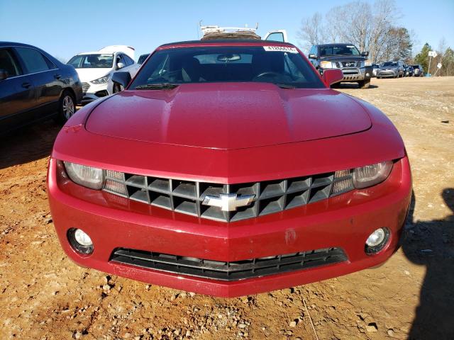 2G1FB3D35D9112016 - 2013 CHEVROLET CAMARO LT RED photo 5