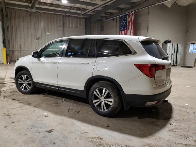 5FNYF6H59JB068952 - 2018 HONDA PILOT EXL WHITE photo 2