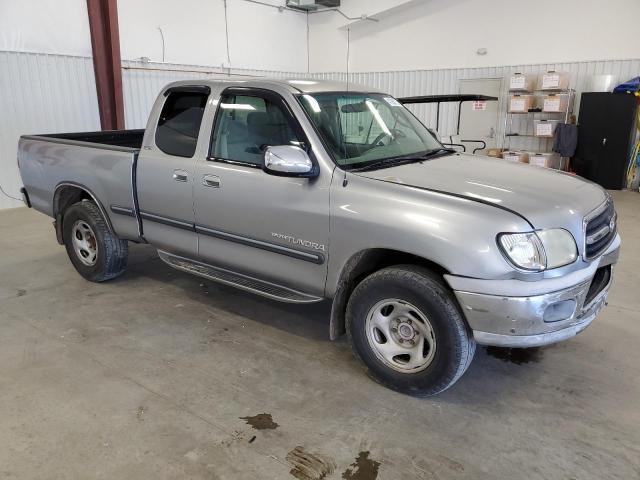 5TBRN34122S229320 - 2002 TOYOTA TUNDRA ACCESS CAB SR5 SILVER photo 4