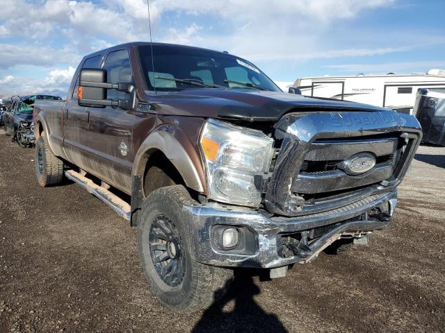 1FT8W3BT3CEB78616 - 2012 FORD F350 SUPER DUTY BROWN photo 1