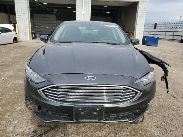 3FA6P0H70JR110173 - 2018 FORD FUSION SE BLACK photo 5