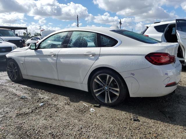 WBA4J1C00LBU68056 - 2020 BMW 430I GRAN COUPE WHITE photo 2