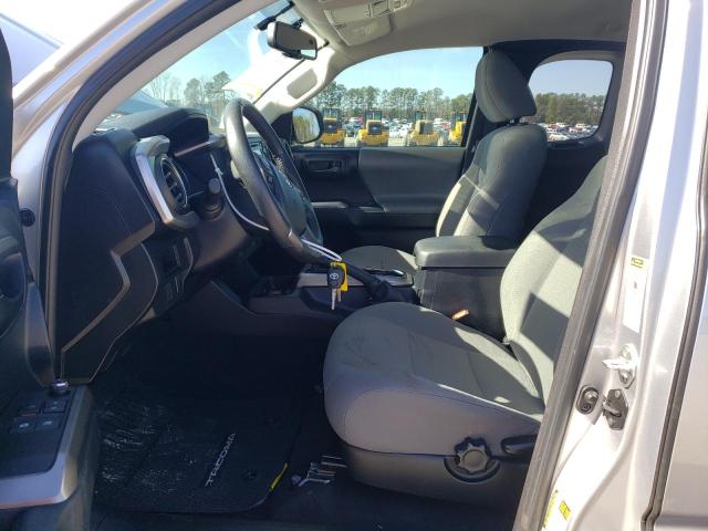 5TFSZ5AN1HX110371 - 2017 TOYOTA TACOMA ACCESS CAB ვერცხლისფერი ფოტო 7