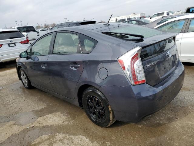 JTDKN3DU5C1515387 - 2012 TOYOTA PRIUS GRAY photo 2