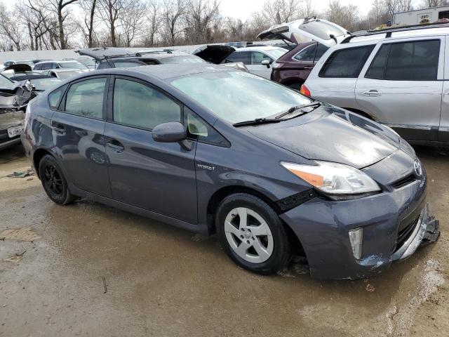 JTDKN3DU5C1515387 - 2012 TOYOTA PRIUS GRAY photo 4