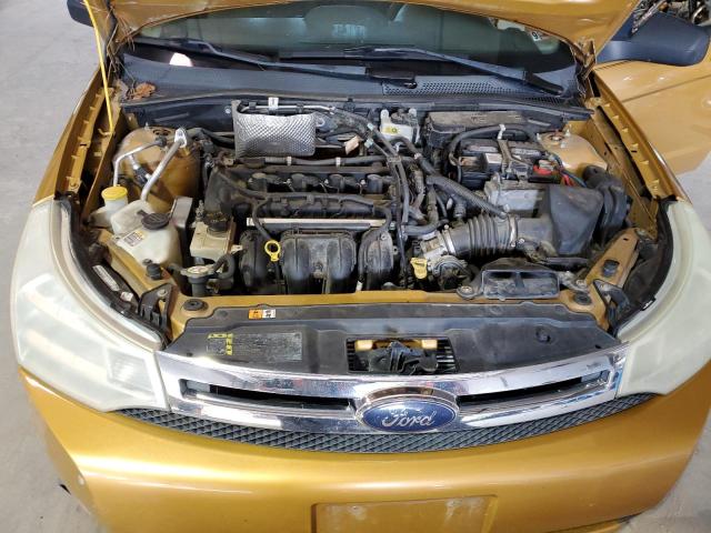 1FAHP35N29W206943 - 2009 FORD FOCUS SE GOLD photo 11