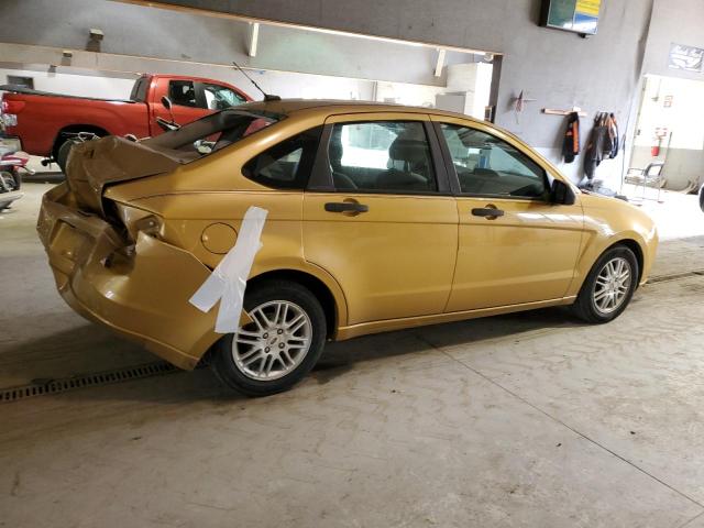 1FAHP35N29W206943 - 2009 FORD FOCUS SE GOLD photo 3