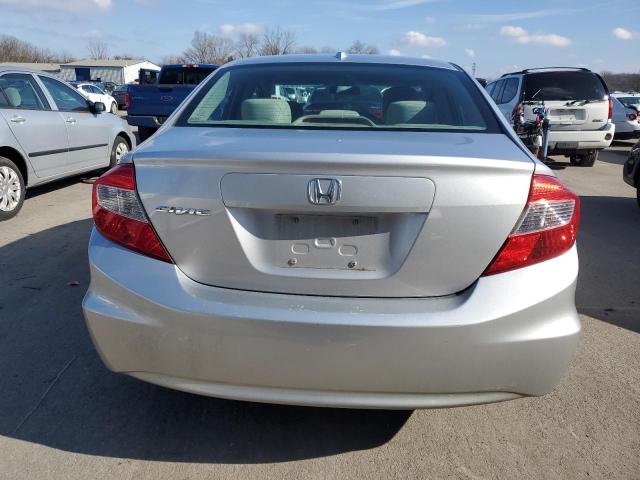 19XFB2F82CE326066 - 2012 HONDA CIVIC EX GRAY photo 6