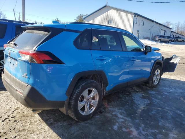 JTMLWRFV2LD066419 - 2020 TOYOTA RAV4 LE BLUE photo 3