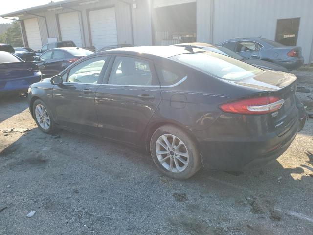 3FA6P0H78LR129086 - 2020 FORD FUSION SE BLACK photo 2