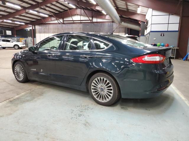 3FA6P0RU7ER151863 - 2014 FORD FUSION TITANIUM HEV BLACK photo 2