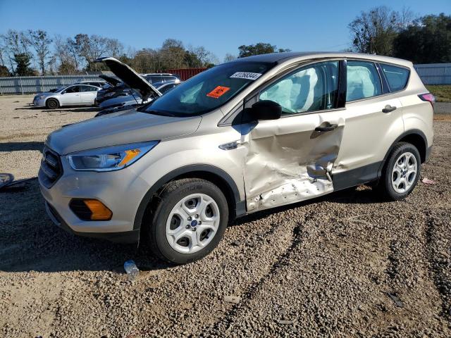 1FMCU0F79HUD90991 - 2017 FORD ESCAPE S BEIGE photo 1