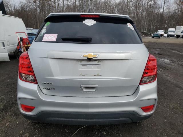 3GNCJKSBXLL343725 - 2020 CHEVROLET TRAX LS SILVER photo 6