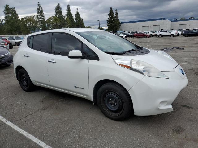 1N4AZ0CP9DC416559 - 2013 NISSAN LEAF S WHITE photo 4