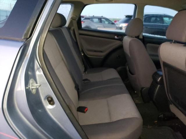 2T1KR32EX6C611662 - 2006 TOYOTA COROLLA MA XR SILVER photo 10