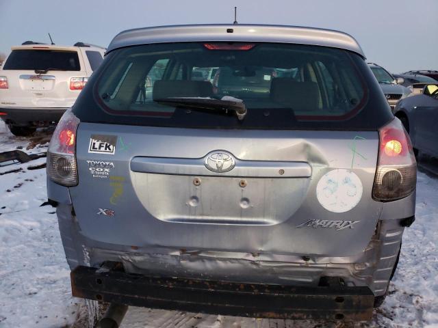 2T1KR32EX6C611662 - 2006 TOYOTA COROLLA MA XR SILVER photo 6