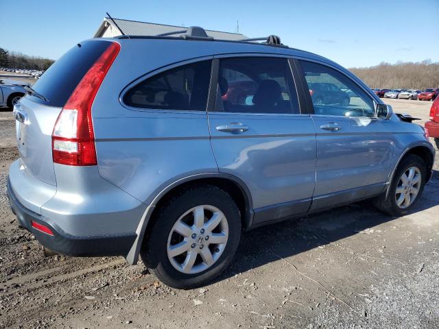 5J6RE38779L021414 - 2009 HONDA CR-V EXL SILVER photo 3