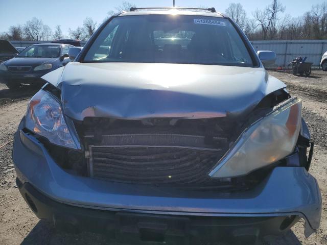 5J6RE38779L021414 - 2009 HONDA CR-V EXL SILVER photo 5