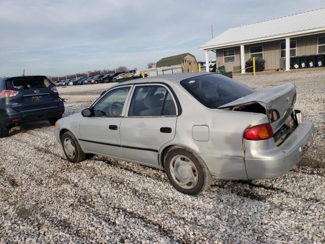 1NXBR12E5XZ279036 - 1999 TOYOTA COROLLA VE SILVER photo 2