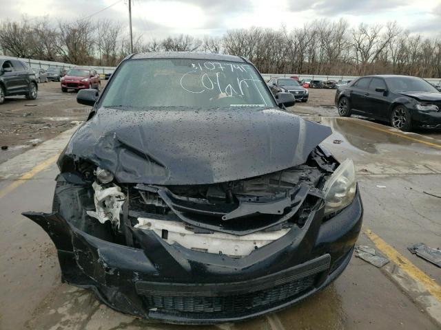 JM1BK34M681107741 - 2008 MAZDA SPEED 3 BLACK photo 5