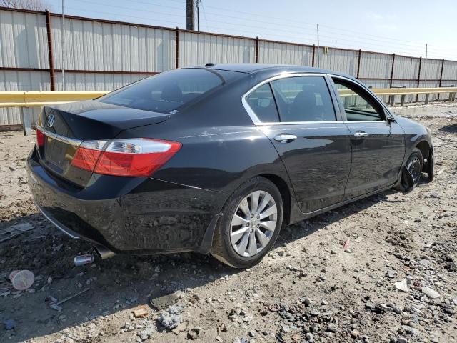 1HGCR2F89EA235334 - 2014 HONDA ACCORD EXL BLACK photo 3