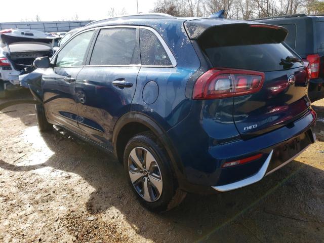 KNDCC3LC1J5155415 - 2018 KIA NIRO EX BLUE photo 2