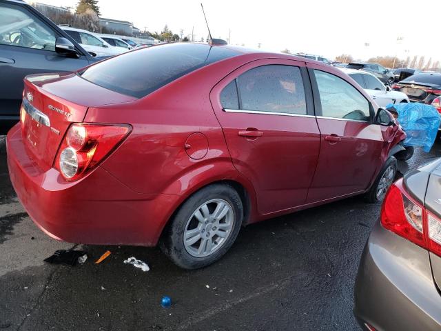 1G1JC5SB4G4114571 - 2016 CHEVROLET SONIC LT BURGUNDY photo 3